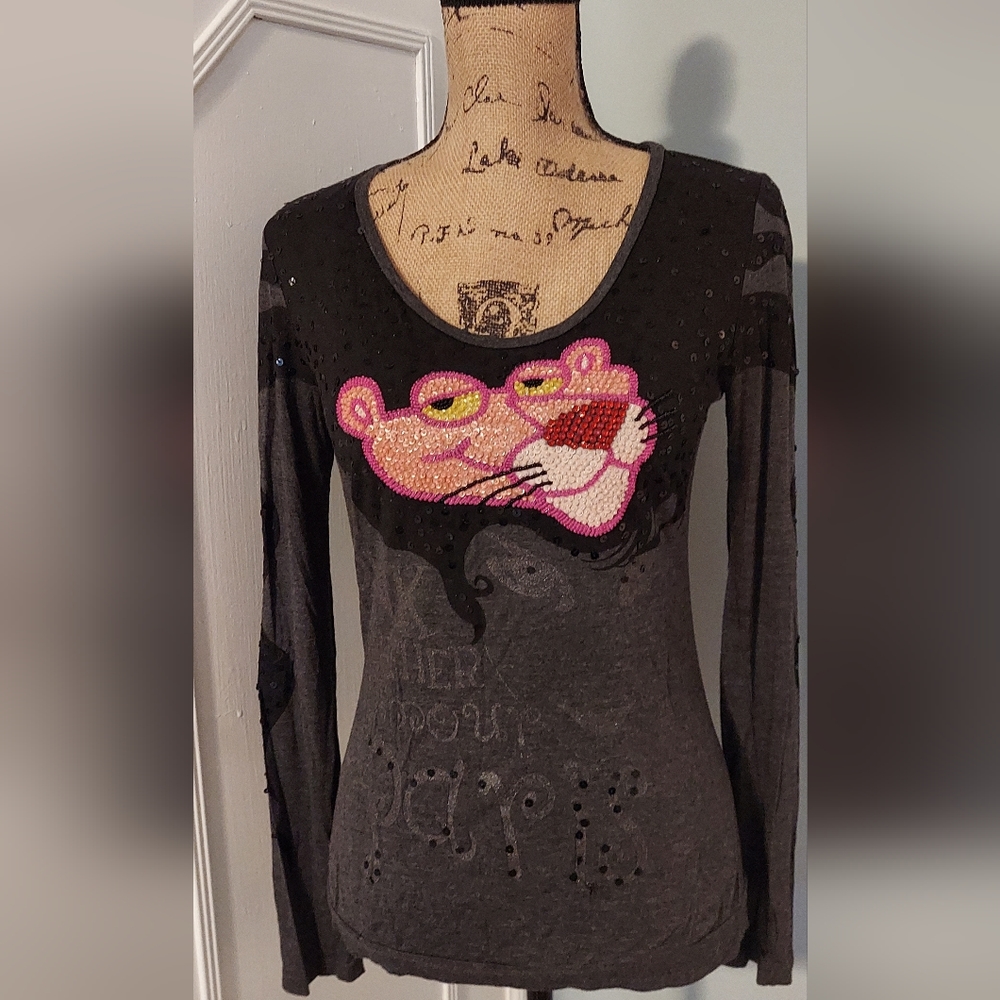 Pink Panther long sleeve t-shirt